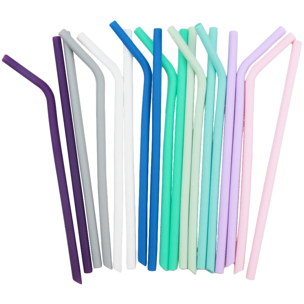 10Pcs Reusable Drinking Straw Food Grade Silicone Straw Set Long Flexible Colorful Straws With Cleaning Brushes Bar Party Straws
10Pcs Reusable Drinking Straw Food Grade Silicone Straw Set Long Flexible Colorful Straws With Cleaning Brushes Bar Party Straws