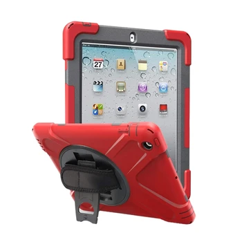 Heavy Duty Shockproof Protective Case Armor Cover for iPad 2 3 4 with Kickstand/Hand Strap/Shoulder Strap (Red)
Heavy Duty Shockproof Protective Case Armor Cover for iPad 2 3 4 with Kickstand/Hand Strap/Shoulder Strap (Red)