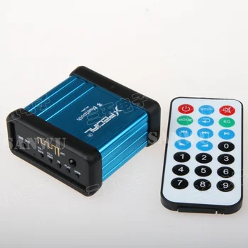 Wireless Bluetooth audio decoder receiver Car Bluetooth audio amplifier modified USB.TF card decode playback with remote control
Wireless Bluetooth audio decoder receiver Car Bluetooth audio amplifier modified USB.TF card decode playback with remote control