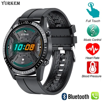 YurKem Smart Watch Man Bluetooth Call Full Touch Smart Clock Heart Rate Fitness Tracker Multiple Sport Mode Waterproof Band
YurKem Smart Watch Man Bluetooth Call Full Touch Smart Clock Heart Rate Fitness Tracker Multiple Sport Mode Waterproof Band