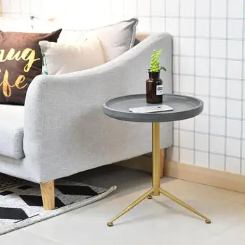 American Living Room Simple Small Coffee Table Sofa Round Side Table Modern Imitation Cement Color Coffee Mini Side Table
American Living Room Simple Small Coffee Table Sofa Round Side Table Modern Imitation Cement Color Coffee Mini Side Table