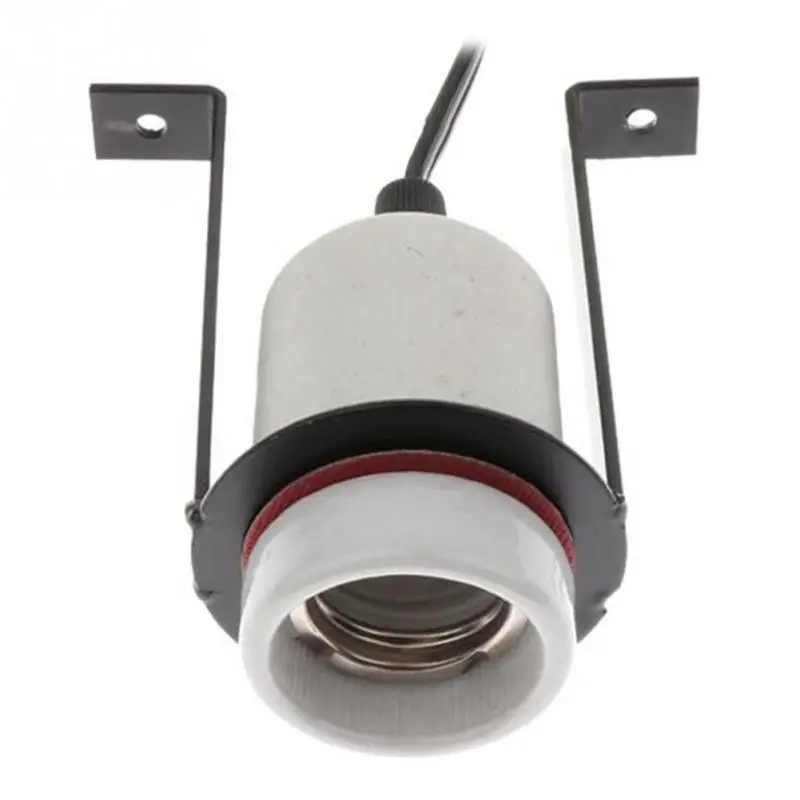 E27 reptile heating lamp right angle screw fixed lamp holder four plugs for you to choose
E27 reptile heating lamp right angle screw fixed lamp holder four plugs for you to choose