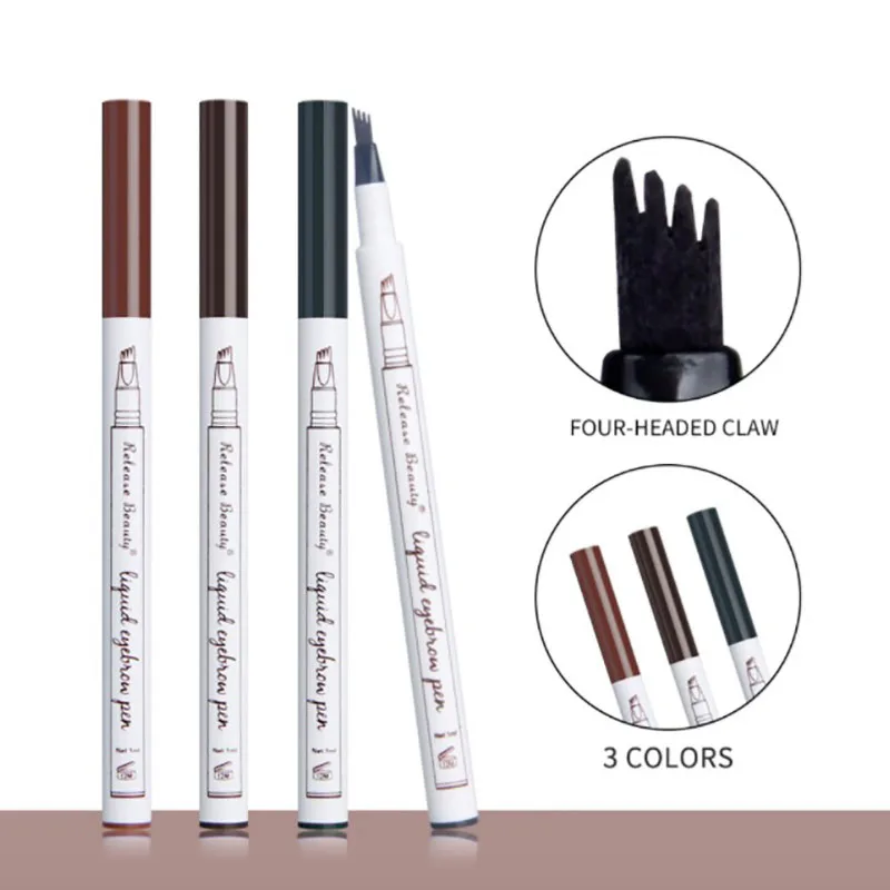 RELEASE BEAUTY Eyebrow Pencil Waterproof Fork Tip Eyebrow Tattoo Pen 4D Fine Sketch Liquid Eyebrow Enhancer Dye Tint Pen Makeup
RELEASE BEAUTY Eyebrow Pencil Waterproof Fork Tip Eyebrow Tattoo Pen 4D Fine Sketch Liquid Eyebrow Enhancer Dye Tint Pen Makeup