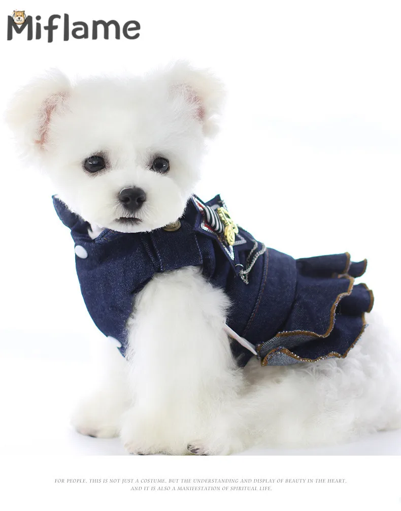 Miflame Couiple Dog Sweatshirt With Medal Denim Clothes For Dog Winter Small Dog Pomeranian Bichon Clothes Pet Hoodies Lovely
Miflame Couiple Dog Sweatshirt With Medal Denim Clothes For Dog Winter Small Dog Pomeranian Bichon Clothes Pet Hoodies Lovely