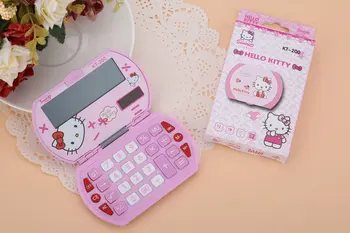 Pocket flip Cat Head KTCalculator Portable Hello Kitty Carry Fold Mini Calculator for Girls
Pocket flip Cat Head KTCalculator Portable Hello Kitty Carry Fold Mini Calculator for Girls