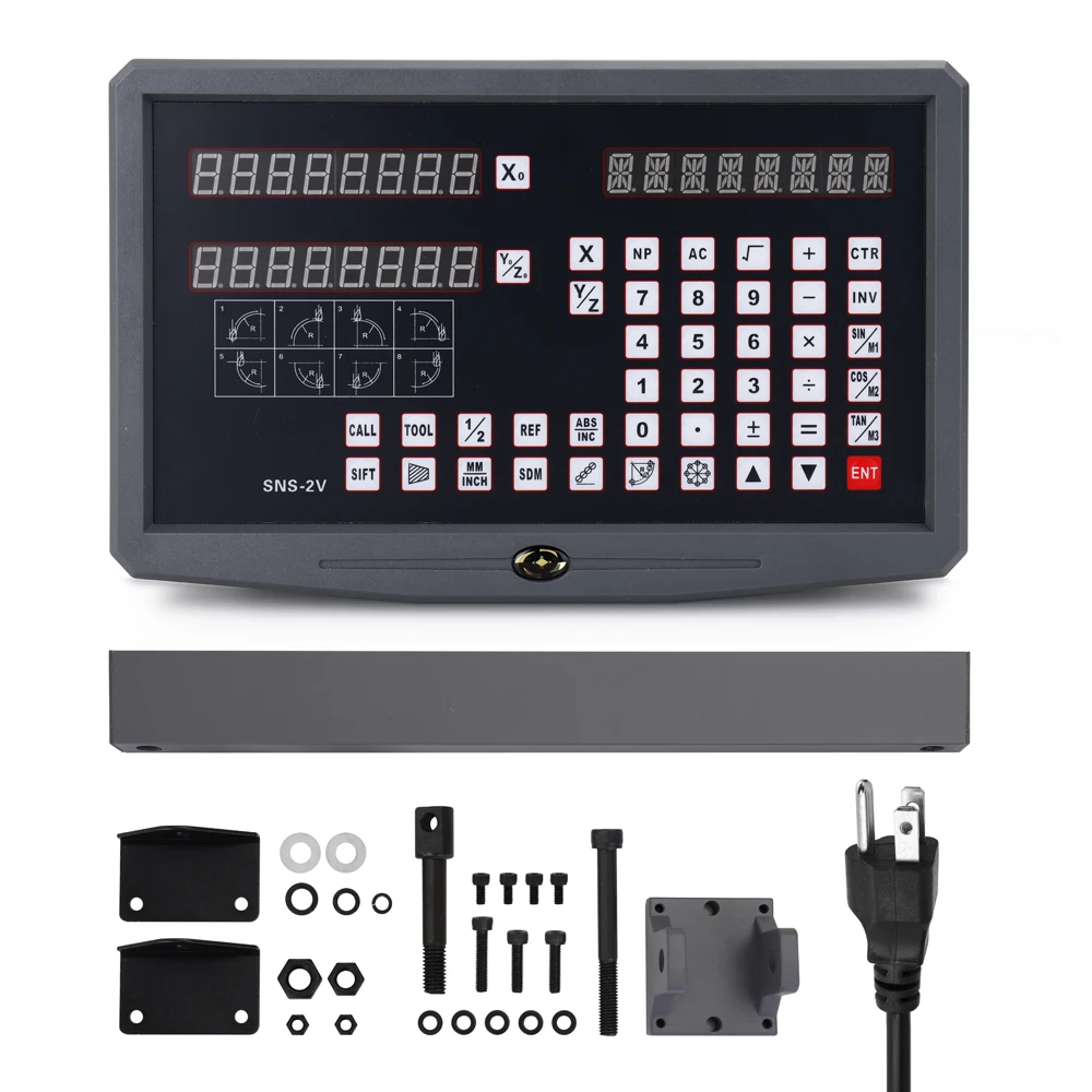 New Grating CNC Milling Lathe Drill Machine Digital Readout Display Milling Machine Control Panel Measuring Equipment
New Grating CNC Milling Lathe Drill Machine Digital Readout Display Milling Machine Control Panel Measuring Equipment