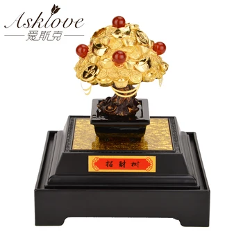 Gold Fortune tree Collect wealth Tree 24k Gold Foil Ornament Fengshui Decor Business gifts Desktop Crafts Home Office Decoration
Gold Fortune tree Collect wealth Tree 24k Gold Foil Ornament Fengshui Decor Business gifts Desktop Crafts Home Office Decoration