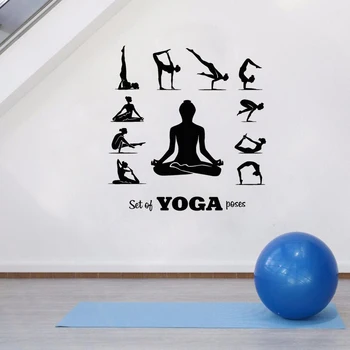 Art Wall Sticker Yoga Center Yoga Vinyl Art Removable Poster Beauty Relaxation Mural Ornament Sticker CX112 
Art Wall Sticker Yoga Center Yoga Vinyl Art Removable Poster Beauty Relaxation Mural Ornament Sticker CX112