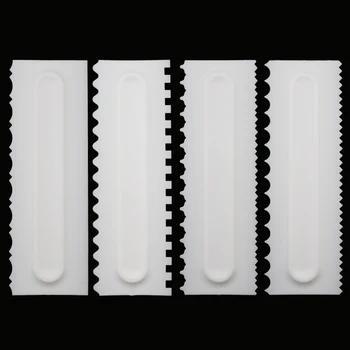 4Pcs/Set Cake Decorating Comb Cake Scraper Smoother Cream Decorating Pastry Icing Comb Fondant Spatulas Baking Pastry Tools
4Pcs/Set Cake Decorating Comb Cake Scraper Smoother Cream Decorating Pastry Icing Comb Fondant Spatulas Baking Pastry Tools