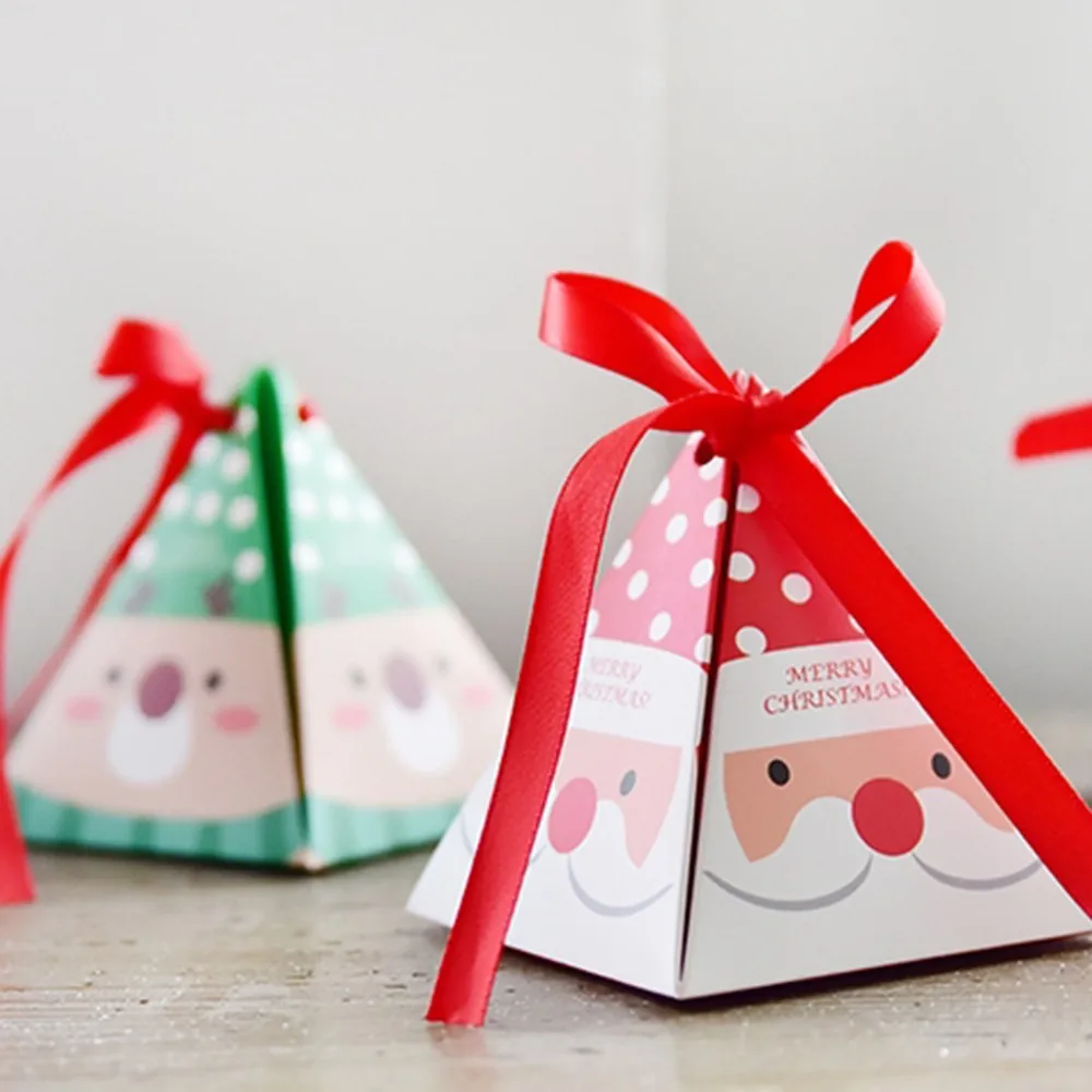merry christmas candy box bag christmas tree gift