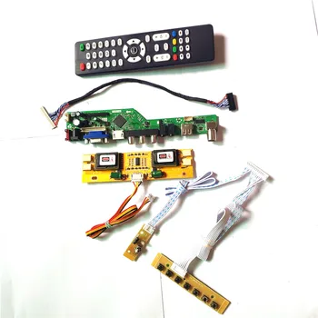 For M170E2-01/02 T.V53 controller board 4CCFL 30Pin LVDS LCD display panel VGA HDMI AV USB RF Remote+Inverter+keyboard DIY kit
For M170E2-01/02 T.V53 controller board 4CCFL 30Pin LVDS LCD display panel VGA HDMI AV USB RF Remote+Inverter+keyboard DIY kit