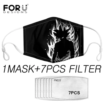 FORUDESIGNS 2020 Fashion Face Mouth Muffle Cartoon Dragon Ball Z Pattern Men Boy Outdoor Protection Masks 7 PM 2.5 Filter masque
FORUDESIGNS 2020 Fashion Face Mouth Muffle Cartoon Dragon Ball Z Pattern Men Boy Outdoor Protection Masks 7 PM 2.5 Filter masque