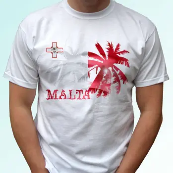 Malta Palm Flag - White T Shirt Holiday Top Design Mens Womens Kids Baby Sizes
Malta Palm Flag - White T Shirt Holiday Top Design Mens Womens Kids Baby Sizes