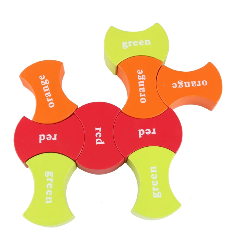 Children's wooden blocks push tower magic game color recognition children early education color recognition educational toys
Children's wooden blocks push tower magic game color recognition children early education color recognition educational toys