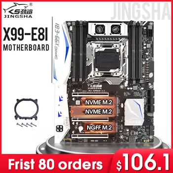 JINGSHA X99 E8I Motherboard Intel XEON E5 LGA2011-3 All Series 8*DDR4 ECC REG Memory NVME USB3.0 ATX Server
JINGSHA X99 E8I Motherboard Intel XEON E5 LGA2011-3 All Series 8*DDR4 ECC REG Memory NVME USB3.0 ATX Server