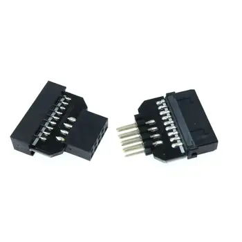 Motherboard USB 3.0 20pin Header Female Adapter to 1set Reversible USB 2.0 9Pin Housing
Motherboard USB 3.0 20pin Header Female Adapter to 1set Reversible USB 2.0 9Pin Housing