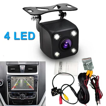 4 LED Car Reverse Rear View Camera HD Night Vision Auto Parking Front Right Sight View Camera 170 Wide Angle NTSC Video System
4 LED Car Reverse Rear View Camera HD Night Vision Auto Parking Front Right Sight View Camera 170 Wide Angle NTSC Video System