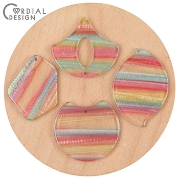 Cordial Design 100Pcs Jewelry Accessories/Colorful Charms/DIY Pendant/Jewelry Findings & Components/Earrings Making/Hand Made
Cordial Design 100Pcs Jewelry Accessories/Colorful Charms/DIY Pendant/Jewelry Findings & Components/Earrings Making/Hand Made