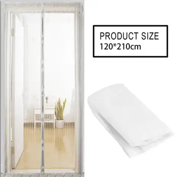 120*210cm Summer Non Mosquito Curtain Door Home Bedroom Indoor Non Insect Fly Bug Non-Mosquito Net Curtain Magnets Door Mesh
120*210cm Summer Non Mosquito Curtain Door Home Bedroom Indoor Non Insect Fly Bug Non-Mosquito Net Curtain Magnets Door Mesh
