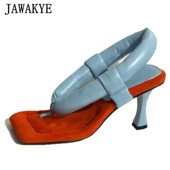 New Gladiator Sandals Women Square Toe Genuine Leather Comfort Flipflops High Heels Sandals Concise Slip On Casual Summer Shoes
New Gladiator Sandals Women Square Toe Genuine Leather Comfort Flipflops High Heels Sandals Concise Slip On Casual Summer Shoes