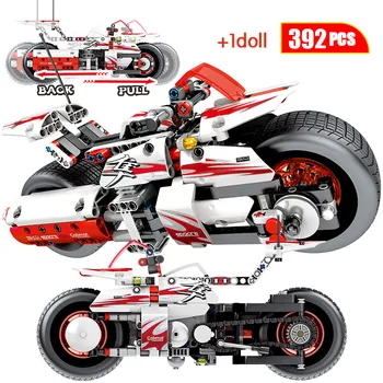 392pcs City Pull Back Moto Building Blocks Technic Off-road Motorcycle Model Car Assemble Bricks Toys For Children
392pcs City Pull Back Moto Building Blocks Technic Off-road Motorcycle Model Car Assemble Bricks Toys For Children