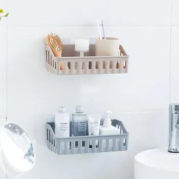 Wall Mounted Storage Rack Drain Shelf Bathroom Organizer Shower Holder Seamless Adhesive Storage Shelves Home Storage
Wall Mounted Storage Rack Drain Shelf Bathroom Organizer Shower Holder Seamless Adhesive Storage Shelves Home Storage