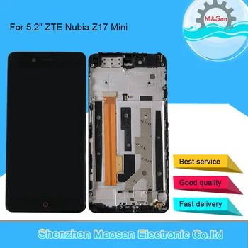 5.2" Original M&Sen For ZTE Nubia Z17 Mini NX569J NX569H LCD Screen Display+Touch Panel Digitizer With Frame For ZTE Z17 Mini
5.2" Original M&Sen For ZTE Nubia Z17 Mini NX569J NX569H LCD Screen Display+Touch Panel Digitizer With Frame For ZTE Z17 Mini