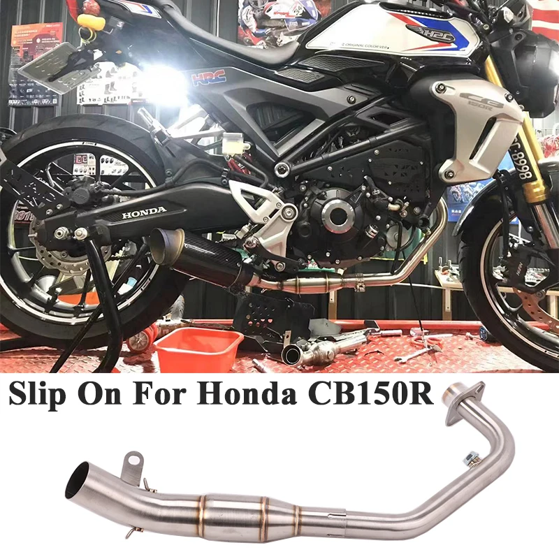 Слипоны для Hond CB150R мотоцикл глушитель Escape Модифицированная Нержавеющая сталь Передняя средняя Соединительная труба с катализатором
Слипоны для Hond CB150R мотоцикл глушитель Escape Модифицированная Нержавеющая сталь Передняя средняя Соединительная труба с катализатором