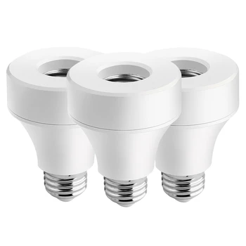 3 Pack Wifi Smart Bulb Socket Compatible with E26 E27 Switch Lamp Base Holder Work with Amazon Alexa Google Home IFTTT
3 Pack Wifi Smart Bulb Socket Compatible with E26 E27 Switch Lamp Base Holder Work with Amazon Alexa Google Home IFTTT