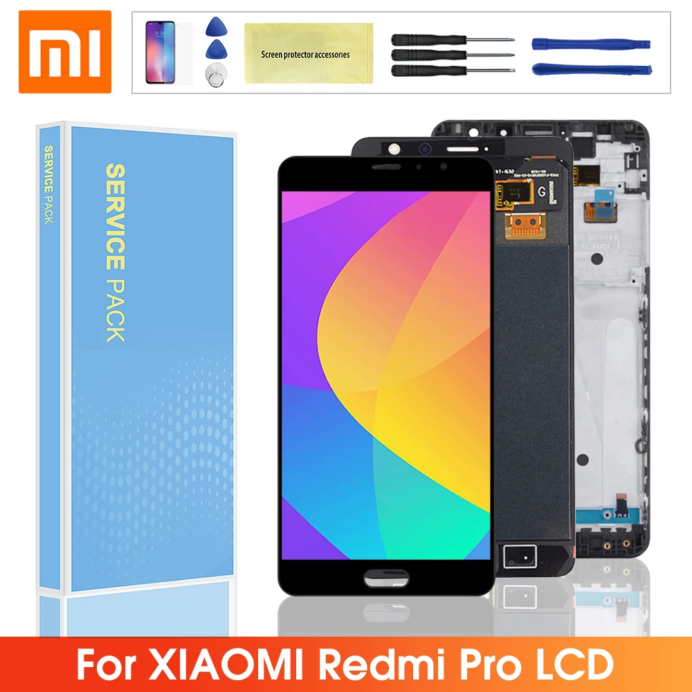 5.5 Original LCD For XIAOMI Redmi Pro Display Touch Screen Digitizer with Frame Replacement for Xiaomi Redmi Pro LCD Screen
5.5 Original LCD For XIAOMI Redmi Pro Display Touch Screen Digitizer with Frame Replacement for Xiaomi Redmi Pro LCD Screen