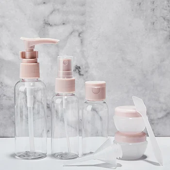 8 PcsTravel Cosmetics Container Bottle Set Cosmetic Jars Bottle Dropper Spatula Funnel Beauty Containers
8 PcsTravel Cosmetics Container Bottle Set Cosmetic Jars Bottle Dropper Spatula Funnel Beauty Containers