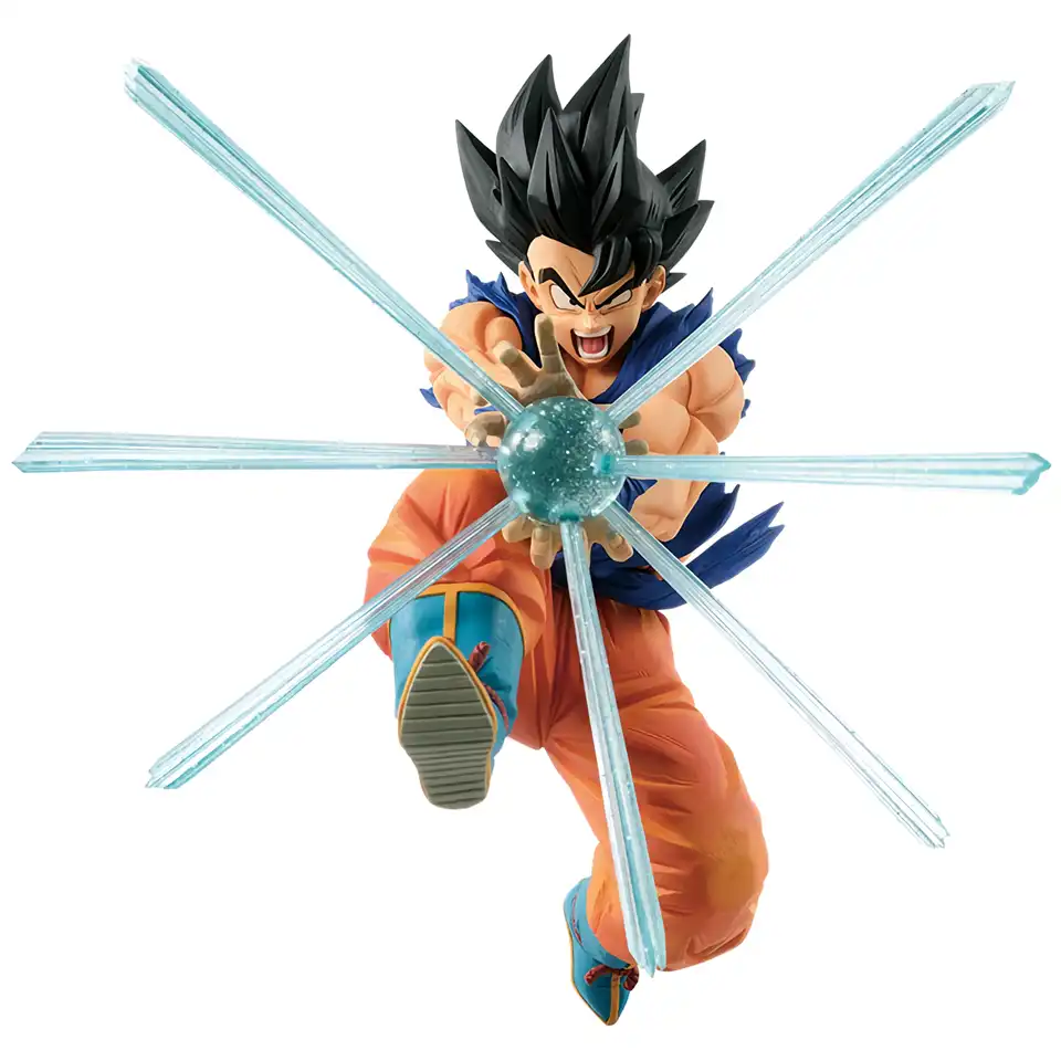 action figure goku kamehameha