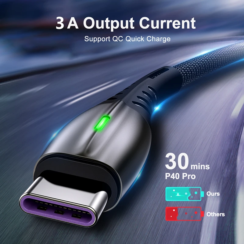 3A 1m USB Type C Cable Micro USB Fast Charging Mobile Phone Android Charger Type-C Data Cord For Huawei P40 Mate 30 Xiaomi Redmi
3A 1m USB Type C Cable Micro USB Fast Charging Mobile Phone Android Charger Type-C Data Cord For Huawei P40 Mate 30 Xiaomi Redmi