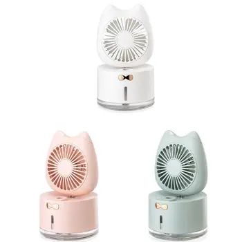 Portable Mini Cute Cat Humidifier Fan Colorful LED Light Handheld USB Rechargeable Desktop Cooling Misting Air Diffuser
Portable Mini Cute Cat Humidifier Fan Colorful LED Light Handheld USB Rechargeable Desktop Cooling Misting Air Diffuser