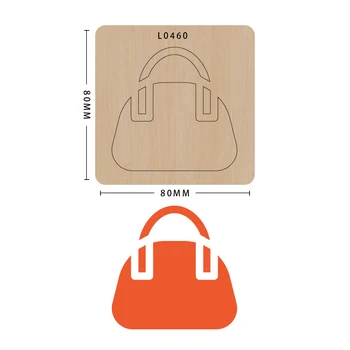 Bag knife mold mold wood die cutting die decoration, model L0460, suitable for common die cutting machines on the market
Bag knife mold mold wood die cutting die decoration, model L0460, suitable for common die cutting machines on the market