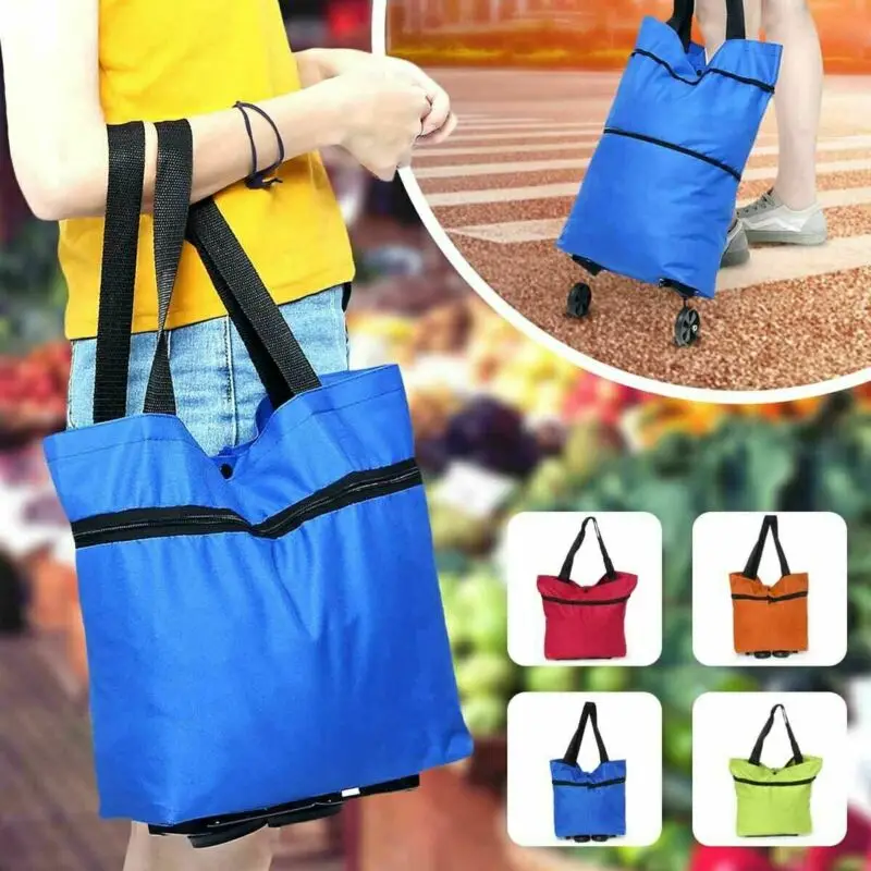 Foldable Multifunction Shopping Bag Cart Tug Trolley Case Wheels Reusable Reusable Fast shipping
Foldable Multifunction Shopping Bag Cart Tug Trolley Case Wheels Reusable Reusable Fast shipping
