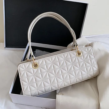 Vintage Underarm Bag PU Leather Shoulder Handbags for Women 2020 Trend Luxury Designer Branded Lady's Hand Baguette Bag
Vintage Underarm Bag PU Leather Shoulder Handbags for Women 2020 Trend Luxury Designer Branded Lady's Hand Baguette Bag
