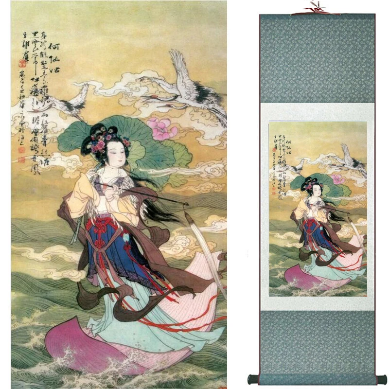 Traditional Chinese fairy painting Home Office Decoration beautifull women painting2019073010
Traditional Chinese fairy painting Home Office Decoration beautifull women painting2019073010