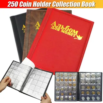 250 Pieces Coins Storage Book Commemorative Coin Collection Album Holders Collection Volume Folder Hold Multi-Color Empty Coin
250 Pieces Coins Storage Book Commemorative Coin Collection Album Holders Collection Volume Folder Hold Multi-Color Empty Coin