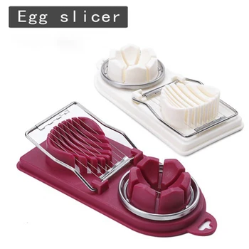 Multifunctional Egg Cutter Stainless Steel Egg Slicer Flower Mold Kitchen Gadget for Household Kitchen Decoration
Multifunctional Egg Cutter Stainless Steel Egg Slicer Flower Mold Kitchen Gadget for Household Kitchen Decoration