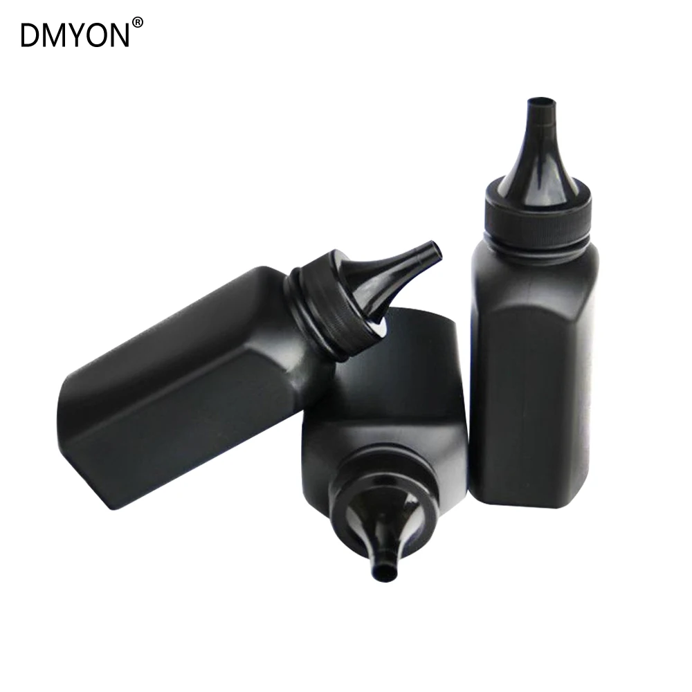 

DMYON Refill Toner Powder CRG 103 303 703 Compatible for Canon for LBP-2900 LBP2900 LBP-3000 LBP3000 Printers Powders Clip