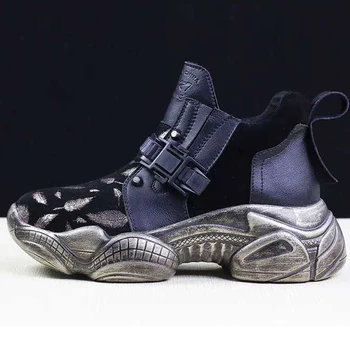 2019 New Style Sport High Help Height Increasing Fashion Women Running Shoes Cow Suede Outdoor Casual Black Ladies Sneakers
2019 New Style Sport High Help Height Increasing Fashion Women Running Shoes Cow Suede Outdoor Casual Black Ladies Sneakers