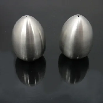 1pc Egg Shape Stainless Steel Seasoning Container Pepper Shaker Salt Sugar Spice Powder Spreader Jar Condiment Pot Kitchen Tools
1pc Egg Shape Stainless Steel Seasoning Container Pepper Shaker Salt Sugar Spice Powder Spreader Jar Condiment Pot Kitchen Tools