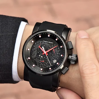 Top Brand Hot Men Quartz Watch PAGANI DESIGN Chinese Dragon Calendar Silicone Strap Multifunction Chronograph Waterproof Watch
Top Brand Hot Men Quartz Watch PAGANI DESIGN Chinese Dragon Calendar Silicone Strap Multifunction Chronograph Waterproof Watch
