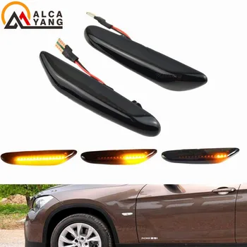2pcs Dynamic Flowing LED Turn Signal Side Marker Light Blinker Lamp for BMW E46 E60 E61 E90 E91 E81 E82 E88 X3 X1
2pcs Dynamic Flowing LED Turn Signal Side Marker Light Blinker Lamp for BMW E46 E60 E61 E90 E91 E81 E82 E88 X3 X1