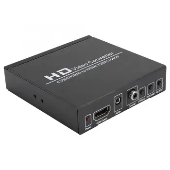 AV+HDMI to HDMI 720P/1080P HD Video Converter Adapter for DVD STB Game Console Set-top Box HD Player 100-240V
AV+HDMI to HDMI 720P/1080P HD Video Converter Adapter for DVD STB Game Console Set-top Box HD Player 100-240V