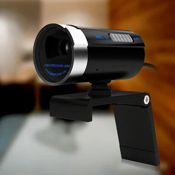 HD Webcam USB PC Computer Camera Web Cam 360 Degree MIC Clip-on Night Vision Web Camera with Microphon For Skype Video Calling
HD Webcam USB PC Computer Camera Web Cam 360 Degree MIC Clip-on Night Vision Web Camera with Microphon For Skype Video Calling