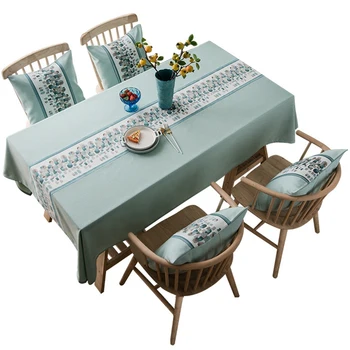 BESTChristmas Tablecloth Upscale Jacquard Linen Cotton Blue Peony Flower Rectangle Table Cloth Nordic Coffee Table Tablecloth Fa
BESTChristmas Tablecloth Upscale Jacquard Linen Cotton Blue Peony Flower Rectangle Table Cloth Nordic Coffee Table Tablecloth Fa