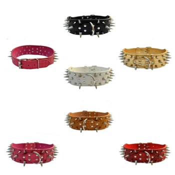 Outdoor Alloy Horn Tip Rivets Pet Collar Leather Neck Basic Collars Personalized Studded For Small Dogs Cats Pets Supplies
Outdoor Alloy Horn Tip Rivets Pet Collar Leather Neck Basic Collars Personalized Studded For Small Dogs Cats Pets Supplies