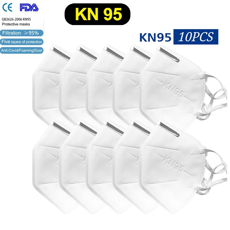10PCS N95 FFP3 Mask Certification Mouth Face Mask Dust Anti Infection KN95 Masks PM2.5 Anti-fog Protective Respirator Reusable
10PCS N95 FFP3 Mask Certification Mouth Face Mask Dust Anti Infection KN95 Masks PM2.5 Anti-fog Protective Respirator Reusable